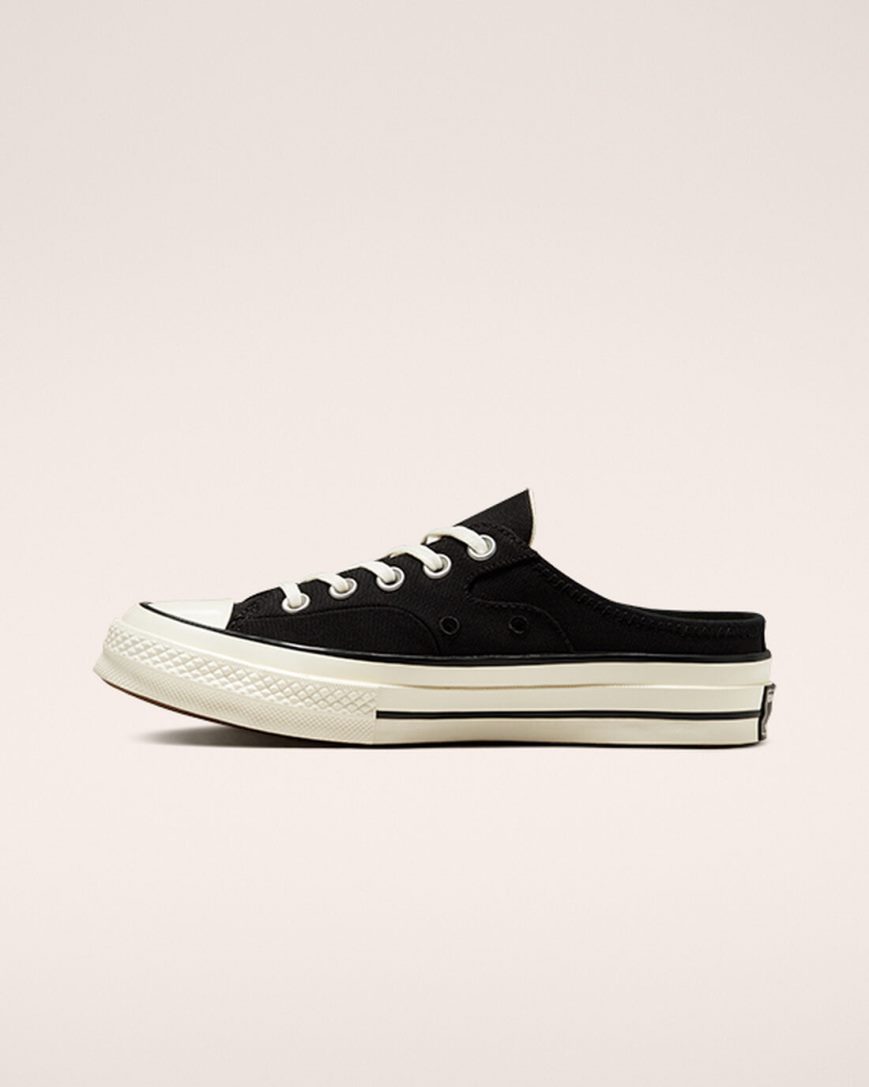 Tenis Converse Chuck 70 Mule Cano Baixo Feminino Pretas | PT F0P8417